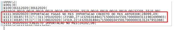 SPED Fiscal194