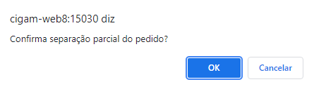 Separação de Entregas