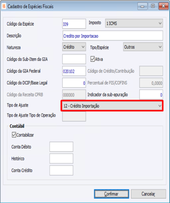 Espécie Fiscal