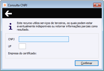 Cadastro Empresas