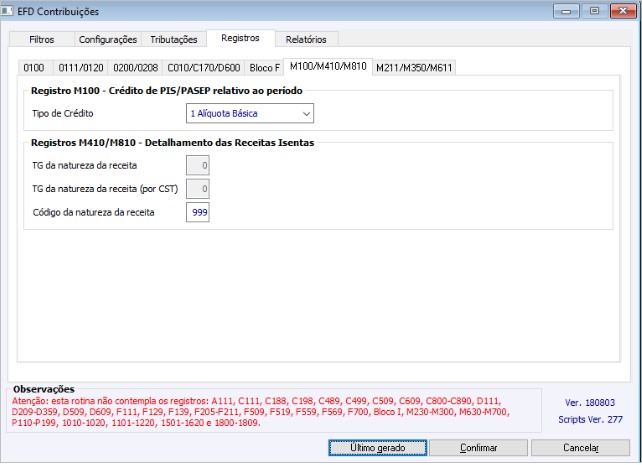 EFD Contribuições