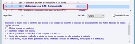 Configuração