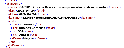 NFSe Nacional 31