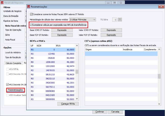 Arquivo:Recalcula Impostos ICMS ST Retido e FCP ST Retido12.jpg