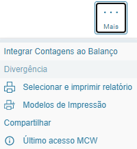 Relatório e Exportar para Balanço