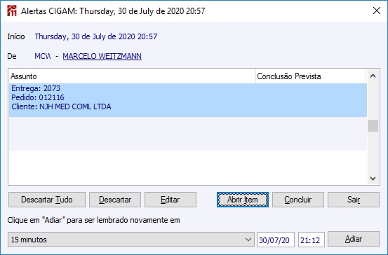 Alerta Desktop