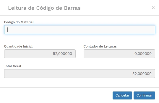 Novo Balanço Contagem