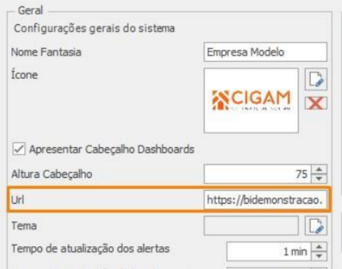 passo a passo instalação BI CIGAM60