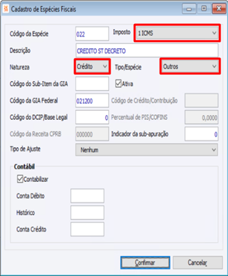 Espécie Fiscal