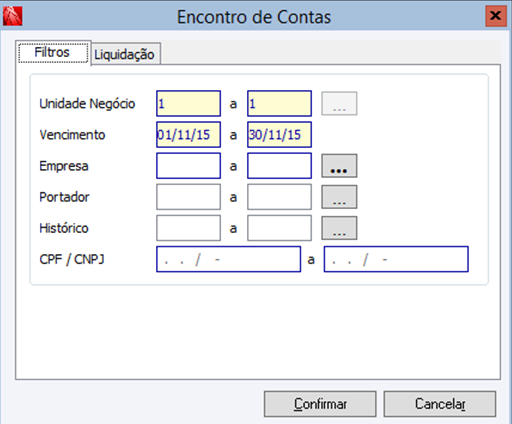 Encontro de Contas