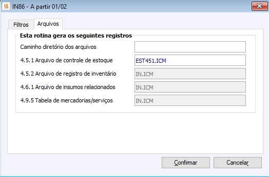 IN86 A partir 01/02