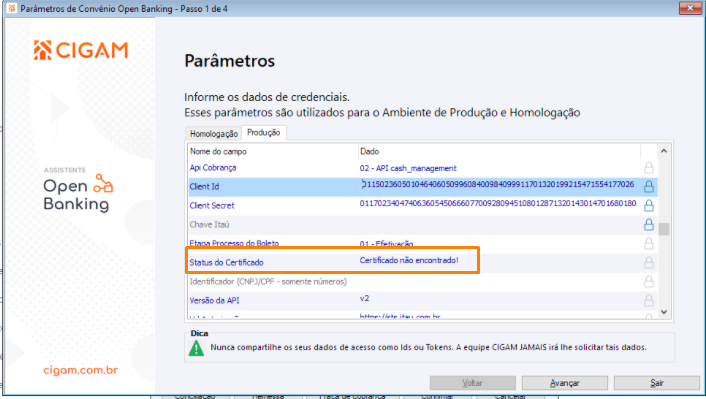 Arquivo:Erro Itau Certificado nao encontrado.png