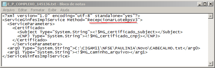 Arquivo:NFSeGINFESPauliniaSPEnvioBotaoServiçosModeloComplexo.png