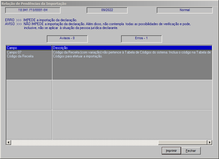 Arquivo:ErroCampo07GerarLancDCTF1.png