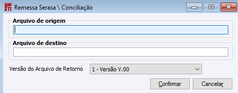 Remessa Serasa Conciliação