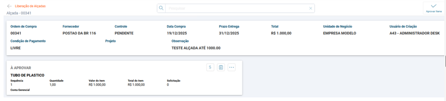 Ordens de Compra