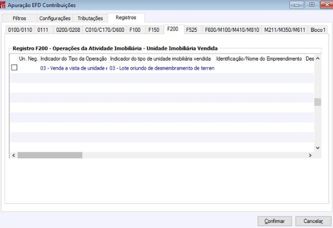 Apuração EFD Contribuições