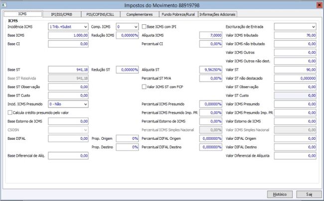 CM ICMS ST MT 12
