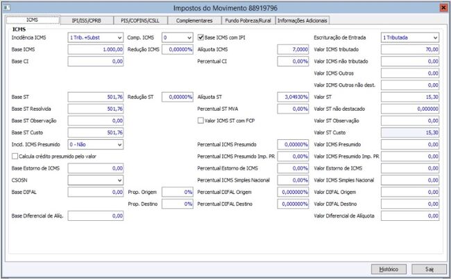 CM ICMS ST MT 8