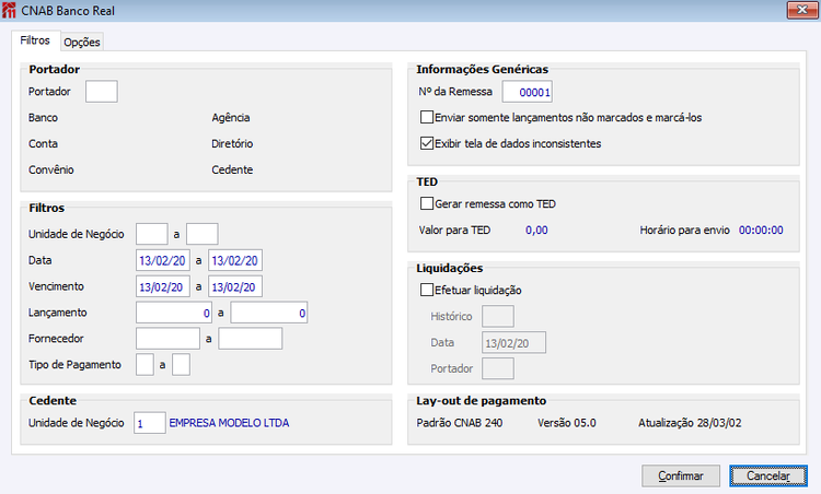 CNAB Banco Real