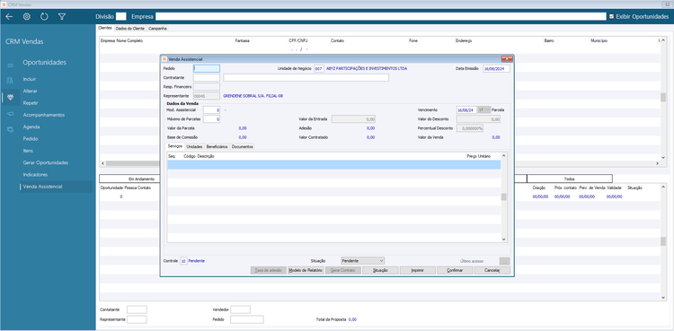 CRM Vendas 123