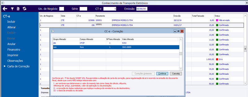 Arquivo:Carta de Correção CTe 2.png