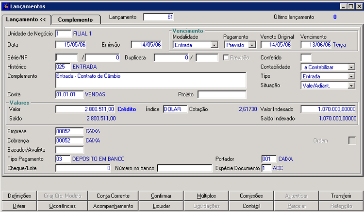 Comércio Exterior exportação 63