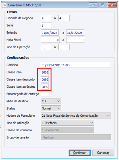 Convênio ICMS 115/03