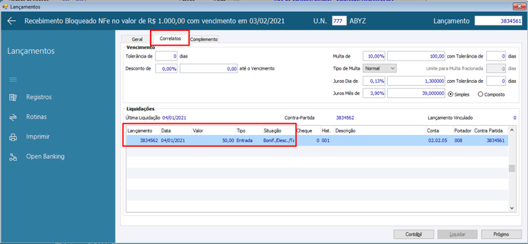 Correlatos_Financeiro_NF_com_Desc_antes_Confirmacao