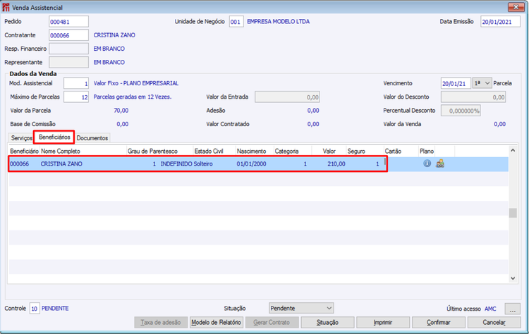 Criacao_Contrato_Venda_Assistencial_Add_Beneficiário