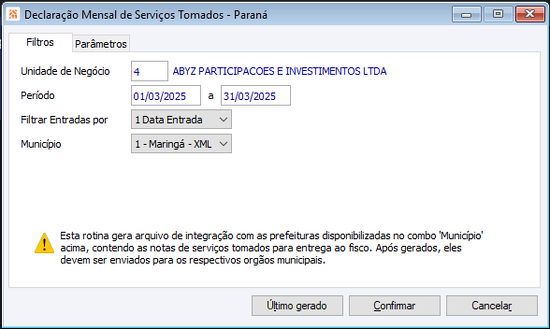 DMS - Paraná