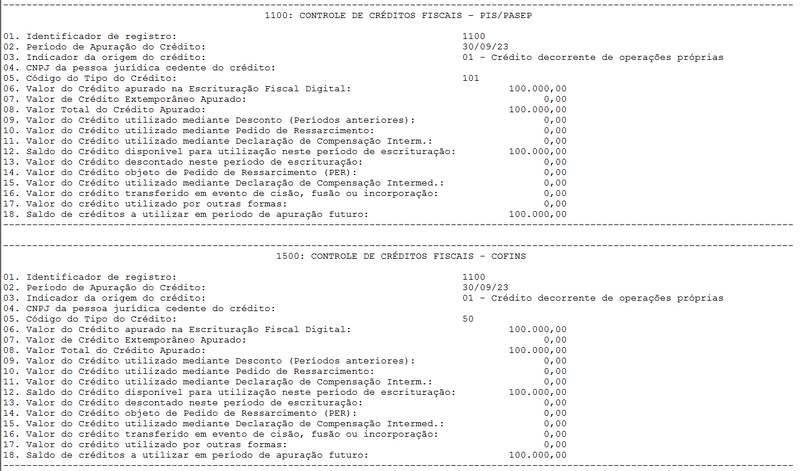 Arquivo:FAQ FechamentoPISCOFINSRegistro1100e1500SaldoCredor.png