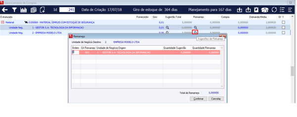 Gerenciamento de Compras
