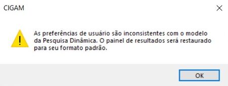 Mensagem da Pesquisa Dinâmica