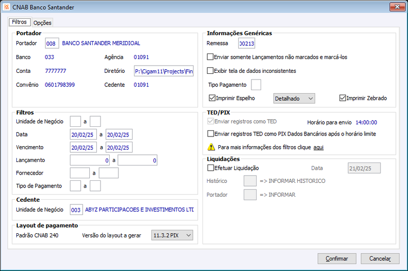 Arquivo:PIX CNAB Pagamento Santander 0010.png