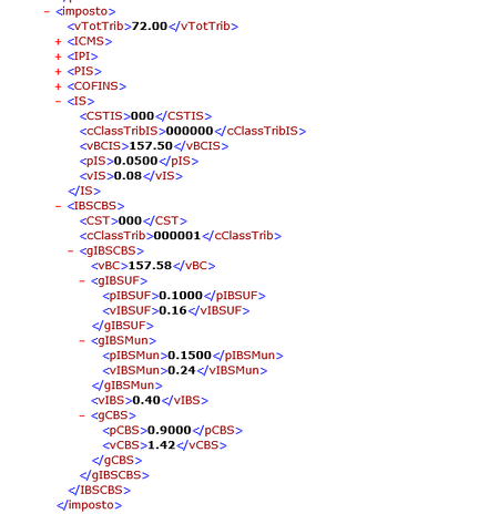 Considerando XML