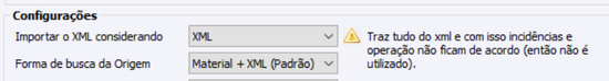 Considerando XML