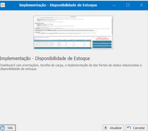 passo a passo instalação BI CIGAM72