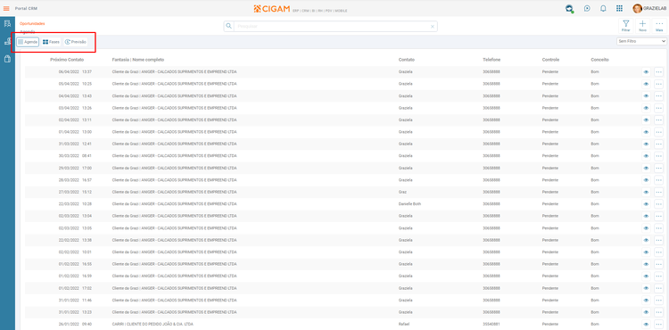Portal CRM 6