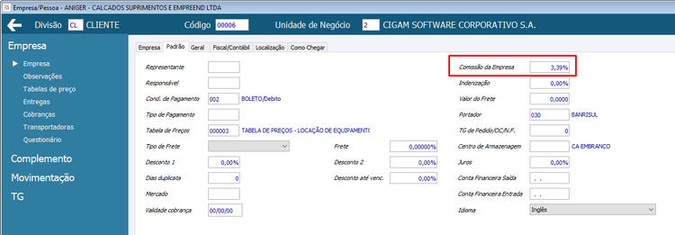 Portal CRM 85