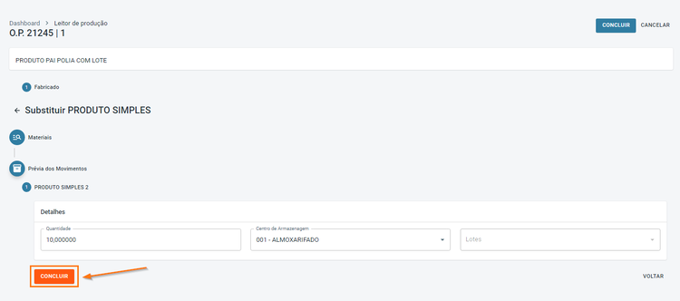 Portal Indústria Editar Demandas