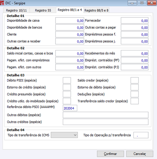 DIC - Sergipe