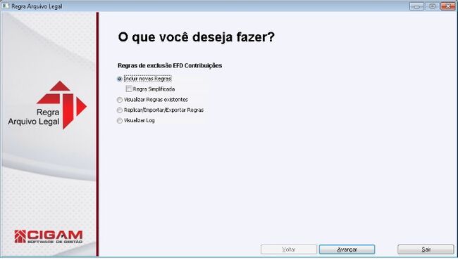 Regra Arquivo Legal
