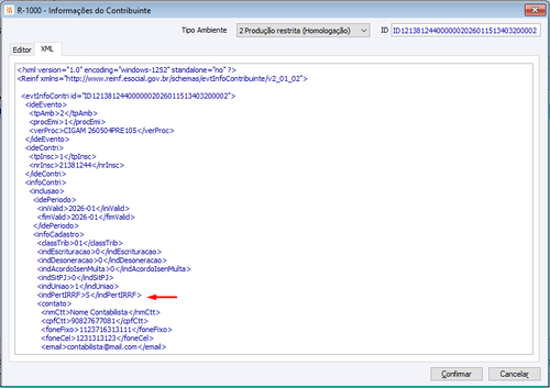 XML R-1000