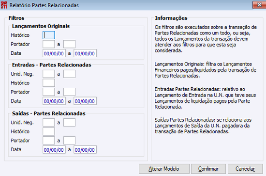 Relatório Partes Relacionadas
