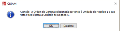 Mensagem UN