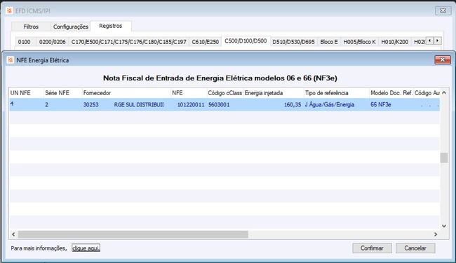Nota de Energia Elétrica