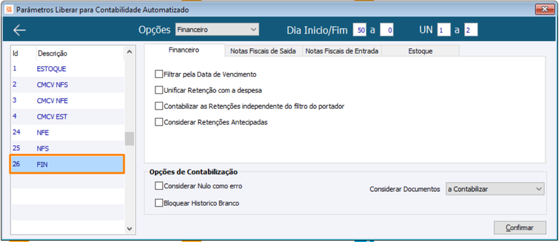 Arquivo:Tela Parametros Libera Automatico 2.png