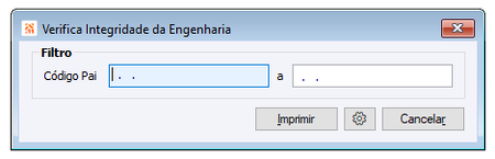 Verifica a integridade da engenharia